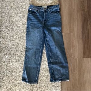 Madewell / Slim Wide Leg Crop Jeans